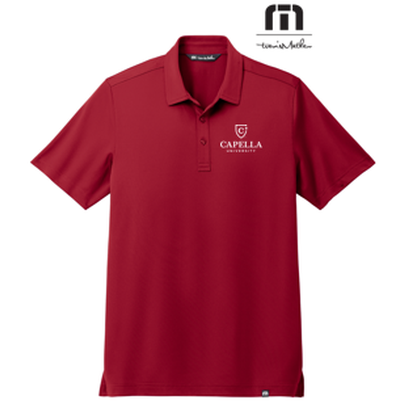 CAPELLA TravisMathew Cabana Solid Polo - Crimson