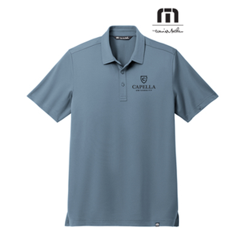 CAPELLA TravisMathew Cabana Solid Polo - Light Denim Blue
