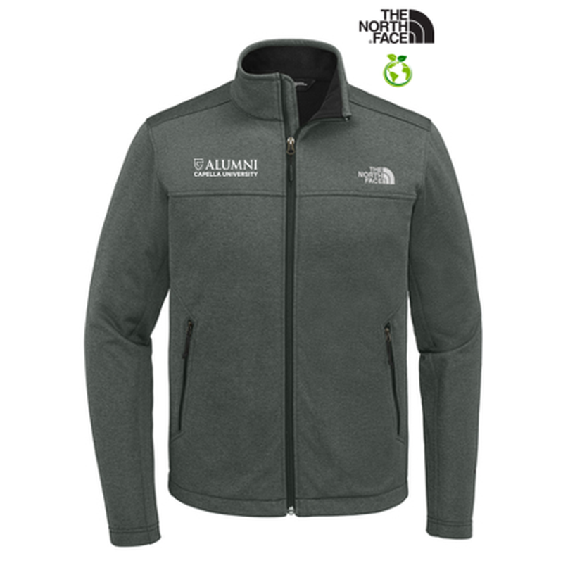 Charcoal grey north face jacket sales