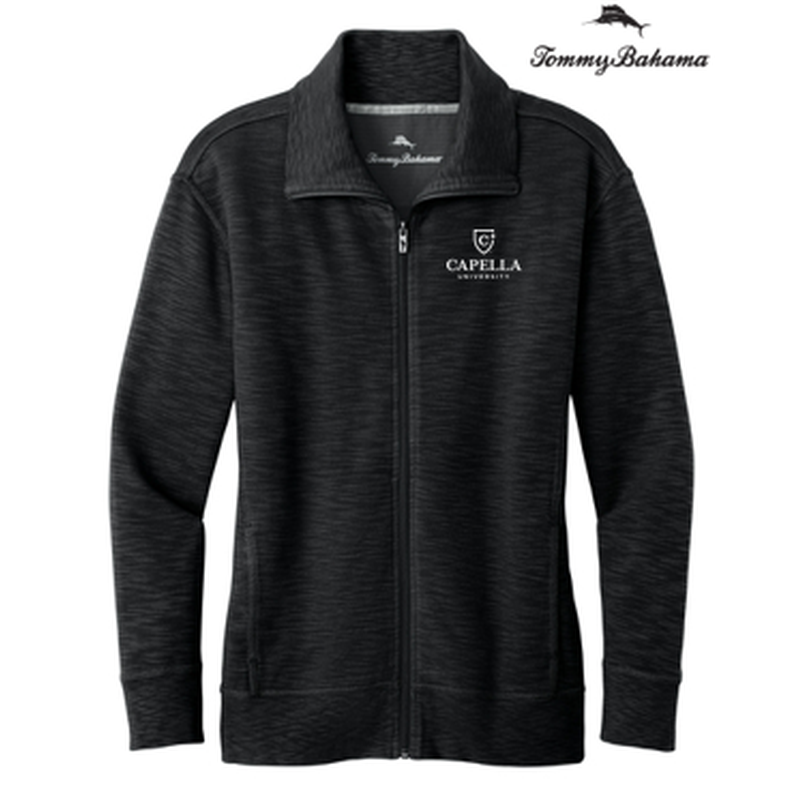 NEW CAPELLA Tommy Bahama® Women’s Tobago Bay Full-Zip - Black