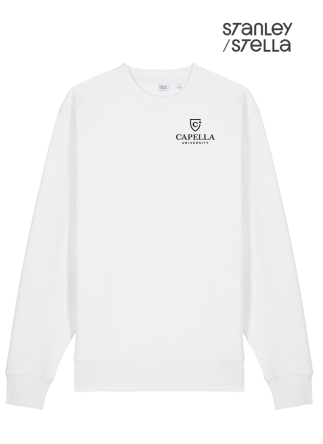 NEW Capella Stanley/Stella Unisex Changer 2.0 Crewneck Sweatshirt - White