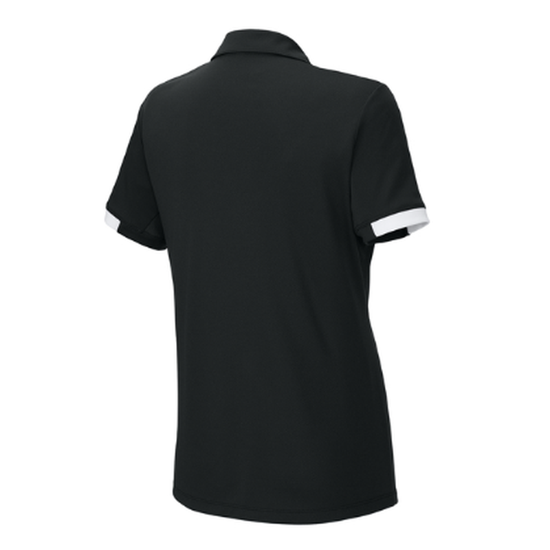 NEW CAPELLA Sport-Tek® Women’s Club Colorblock Polo - Black/White