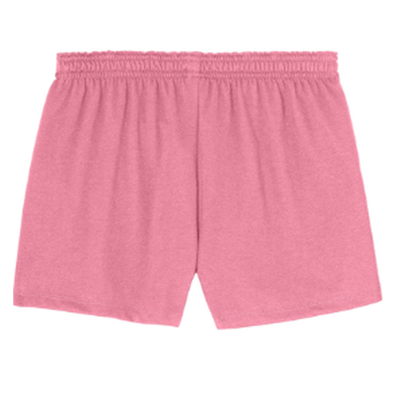 NEW CAPELLA Sport-Tek® Women’s Jersey Knit Squad Short - True Pink