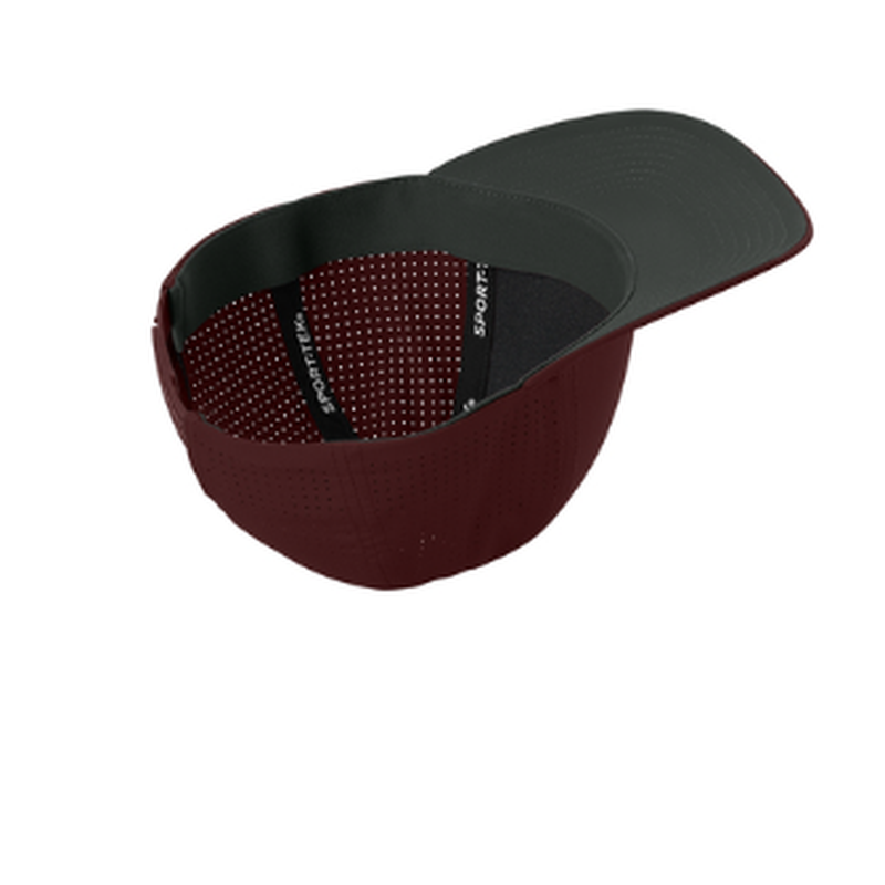 NEW CAPELLA Sport-Tek® Pro-Cut Adjustable Cap - Maroon