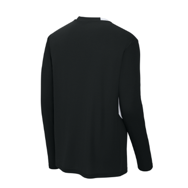 NEW CAPELLA Sport-Tek® Club 1/4-Zip Pullover - Black/White