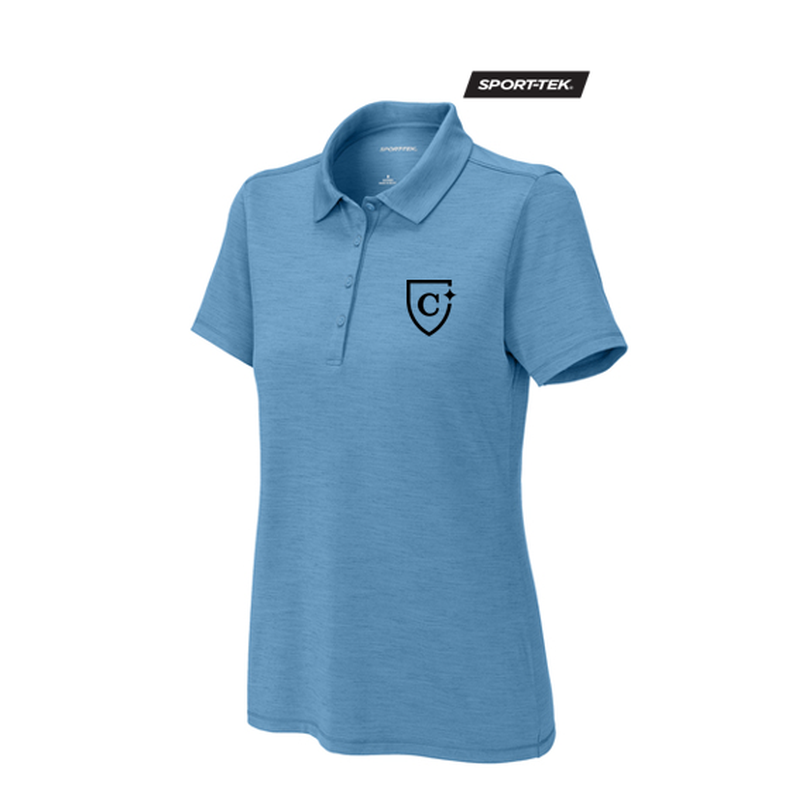 NEW CAPELLA Sport-Tek® Women’s Versa Polo - Carolina Blue