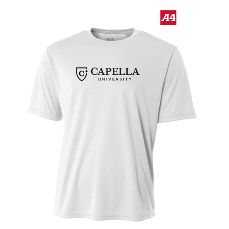 NEW CAPELLA A4 Sprint Performance Tee - White