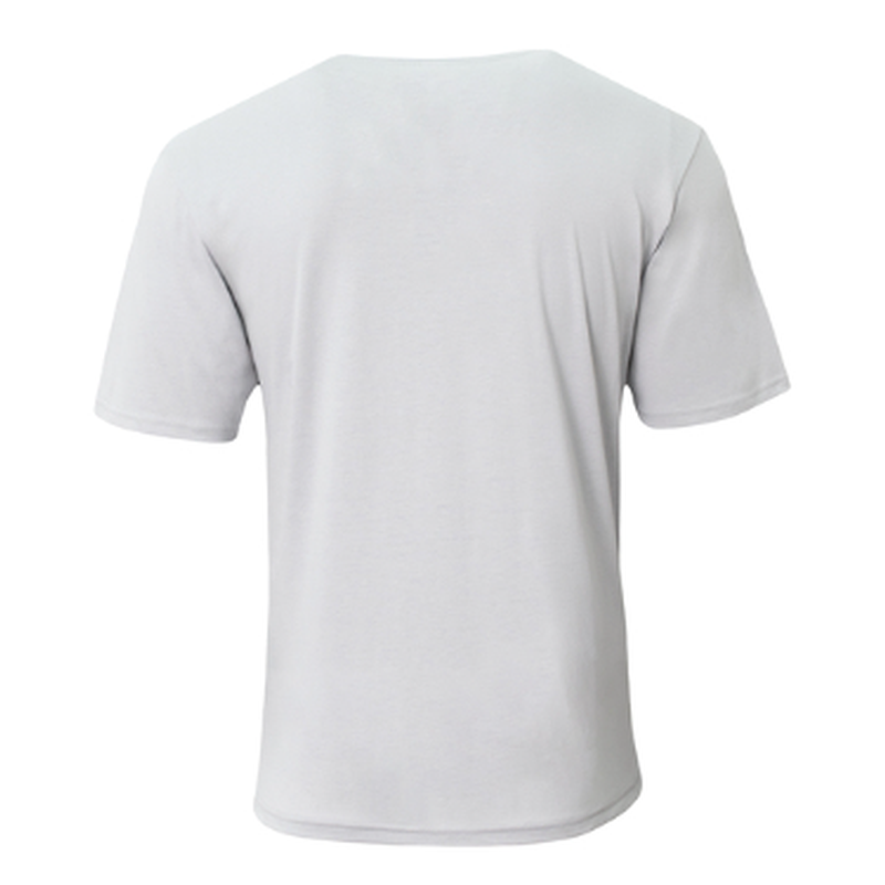 NEW CAPELLA A4 Softek Short Sleeve Tee - Silver