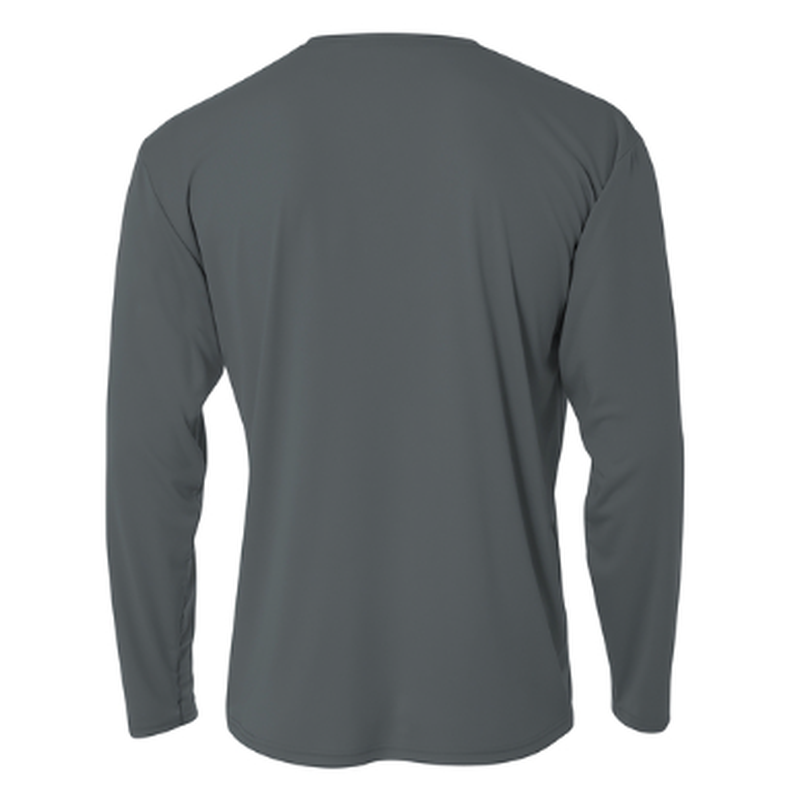 NEW CAPELLA A4 Cooling Performance Long Sleeve Tee - Graphite