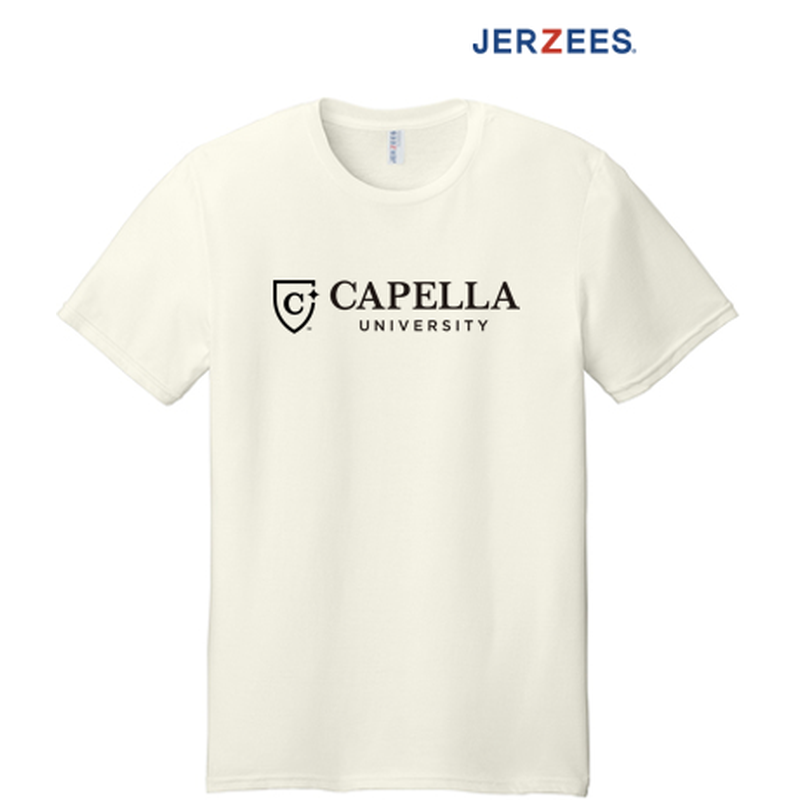 NEW CAPELLA Jerzees Classics™ Unisex Cotton T-Shirt - Sweet Cream Heather