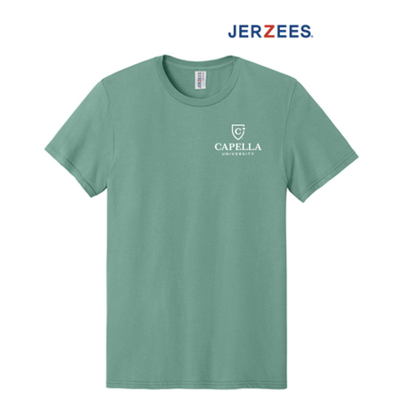 NEW CAPELLA Jerzees Ultimate™ Unisex Ring Spun T-Shirt - Sage