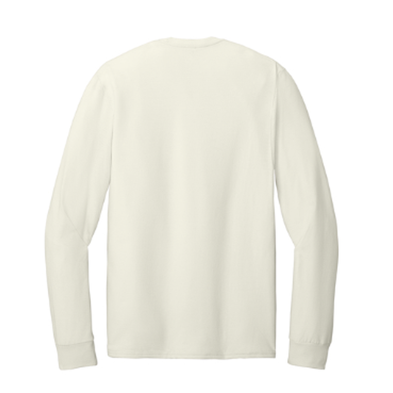 NEW CAPELLA Jerzees Classics® Unisex Cotton Long Sleeve T-Shirt - Sweet Cream Heather
