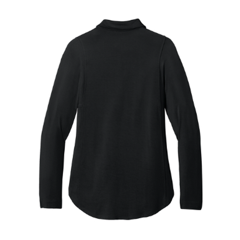 NEW CAPELLA Port Authority® Women’s Luxe Knit Button Tunic - Black