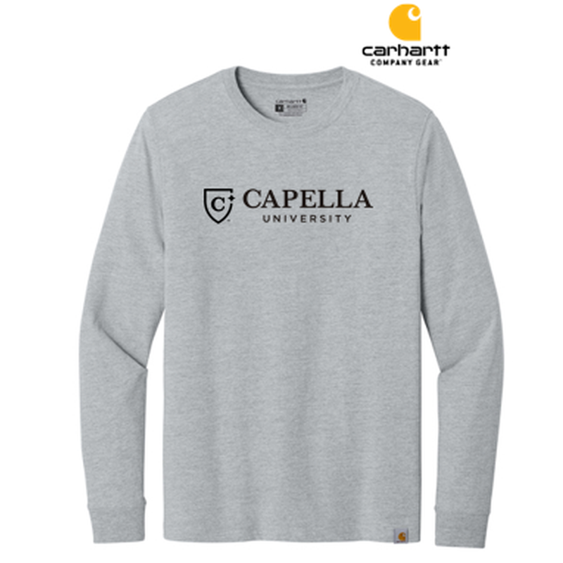 NEW CAPELLA Carhartt® Long Sleeve T-Shirt - Heather Grey