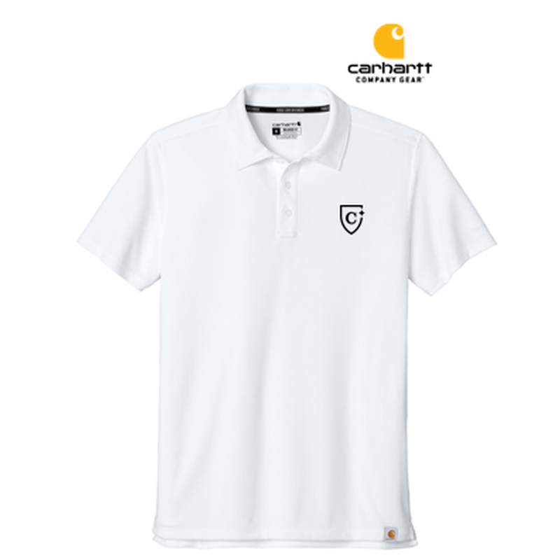 NEW CAPELLA Carhartt Force® Sun Defender™ Polo - White