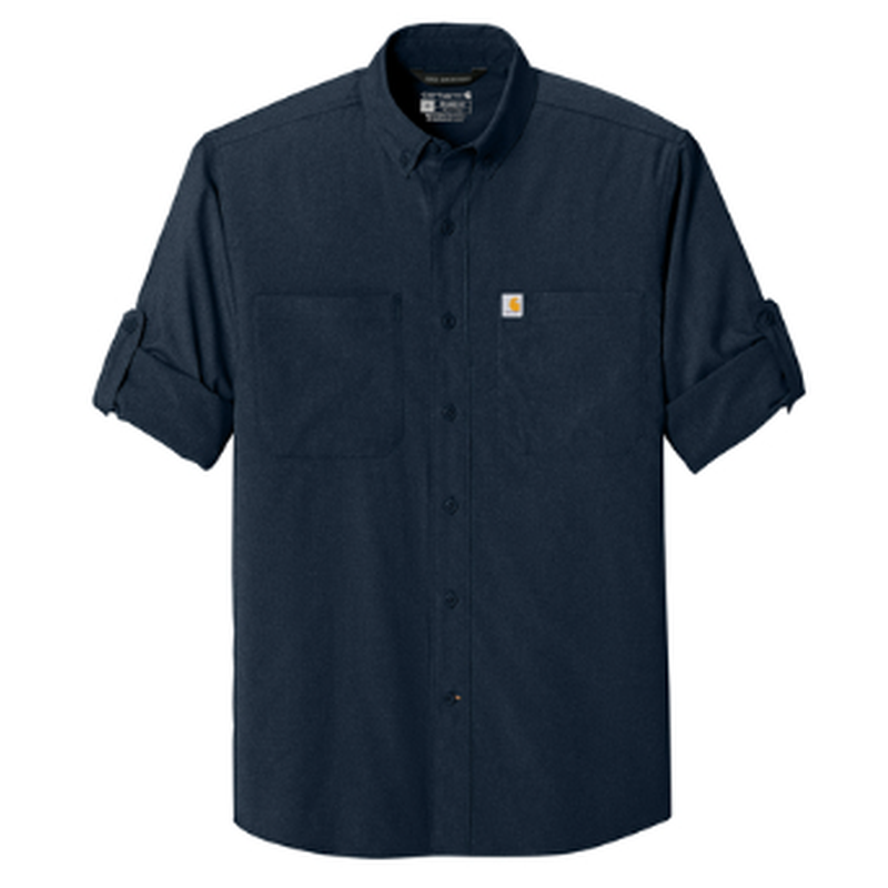 NEW CAPELLA Carhartt Force® Sun Defender™ Long Sleeve Shirt - Navy