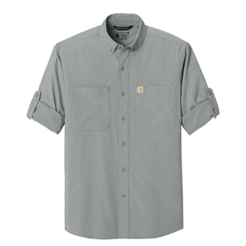 NEW CAPELLA Carhartt Force® Sun Defender™ Long Sleeve Shirt - Steel