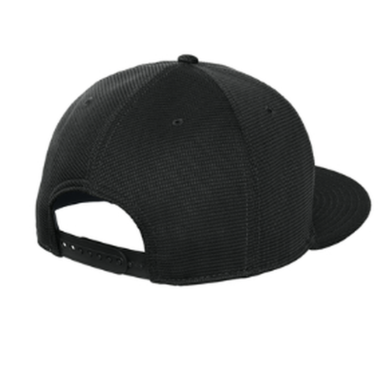 NEW CAPELLA New Era® Pivot Flat Bill Snapback Cap - Black