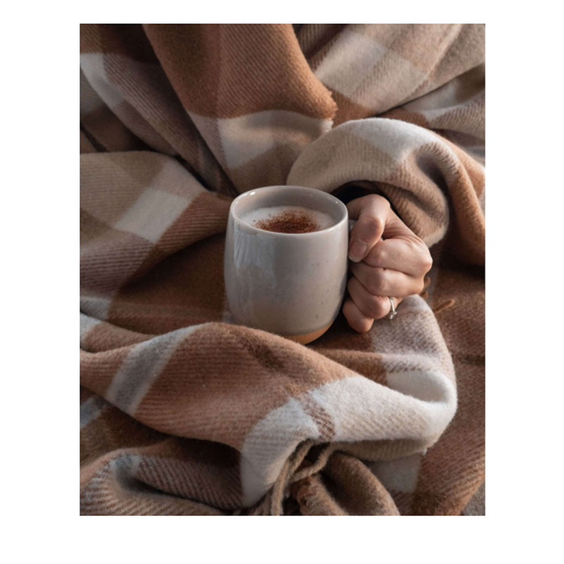 CAPELLA Folk Blanket - Copper
