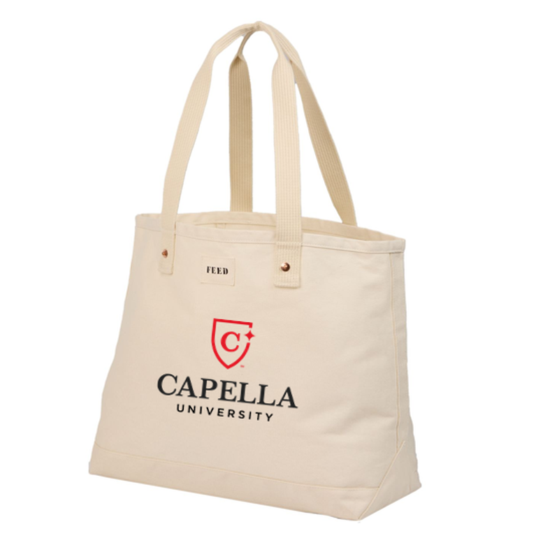 CAPELLA FEED Organic Cotton Weekend Tote - NATURAL