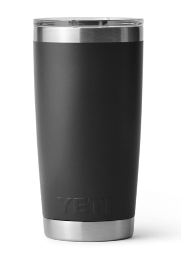 ALUMNI CAPELLA YETI RAMBLER® 20 OZ TUMBLER WITH MAGSLIDER™ LID - BLACK