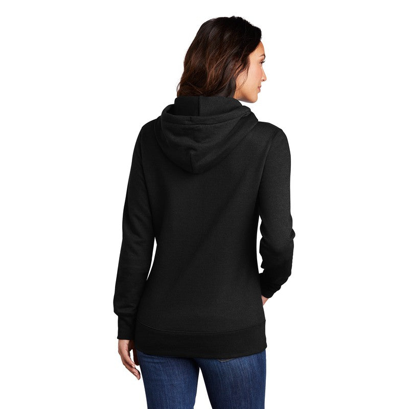 CAPELLA ALUMNI Ladies Core Fleece Pullover Hooded Sweatshirt - Black