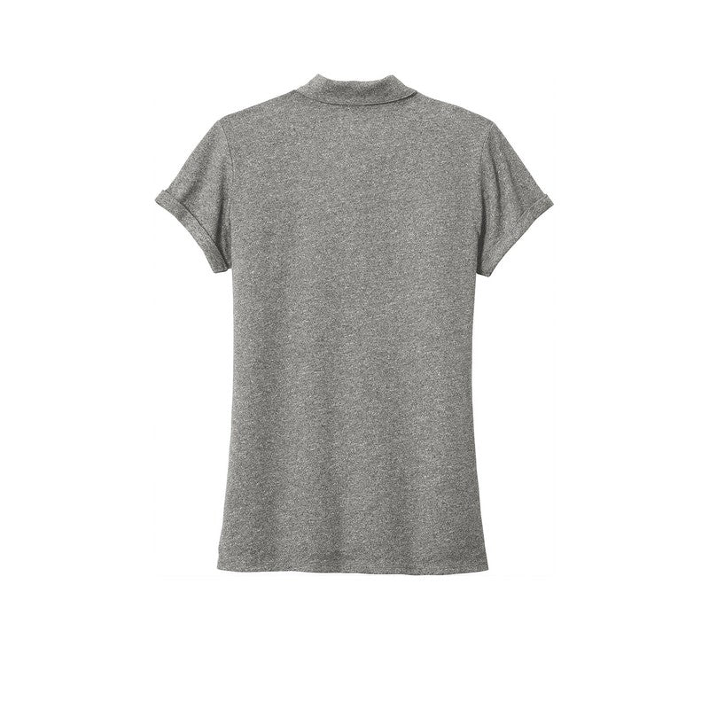 CAPELLA New Era ® Ladies Slub Twist Polo - Shadow Grey Twist