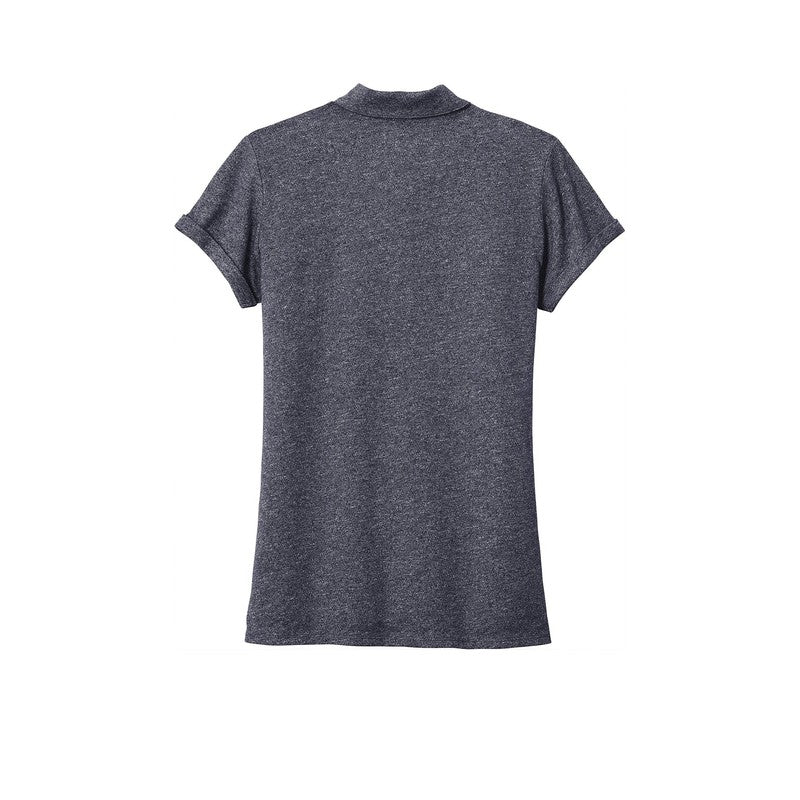 CAPELLA New Era ® Ladies Slub Twist Polo - True Navy Twist