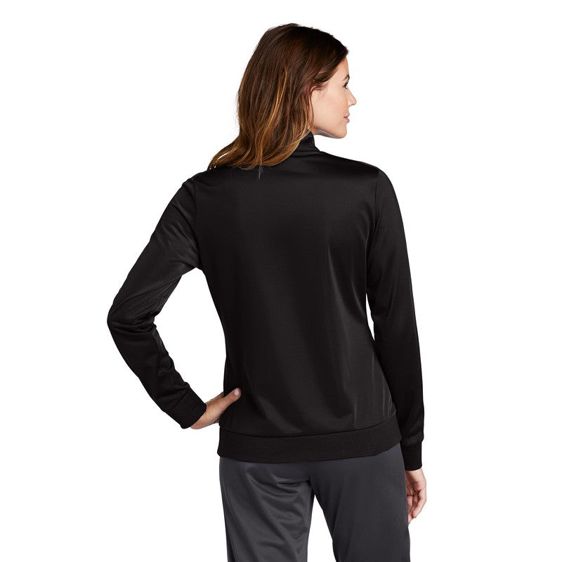 CAPELLA ALUMNI Ladies Tricot Track Jacket - Black/Black