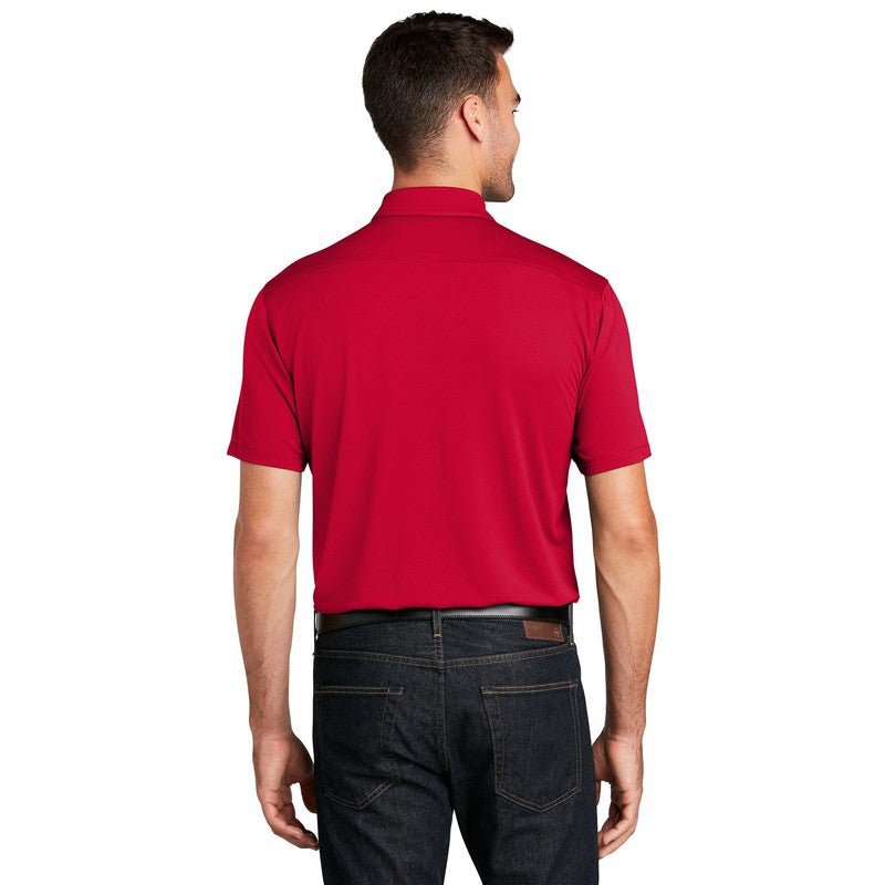CAPELLA Port Authority ® UV Choice Pique Polo-RICH RED