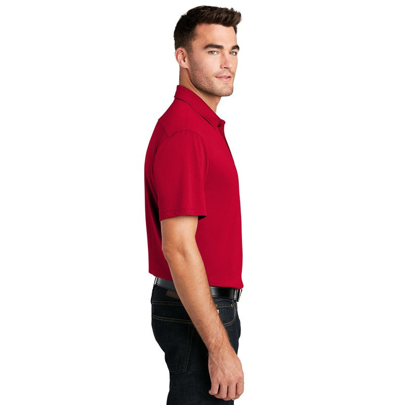 CAPELLA Port Authority ® UV Choice Pique Polo-RICH RED