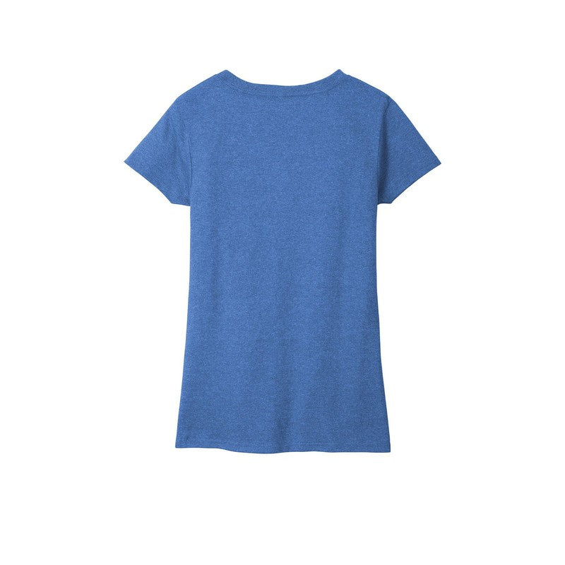 CAPELLA District ® Women’s Re-Tee ™ V-Neck - Blue Heather