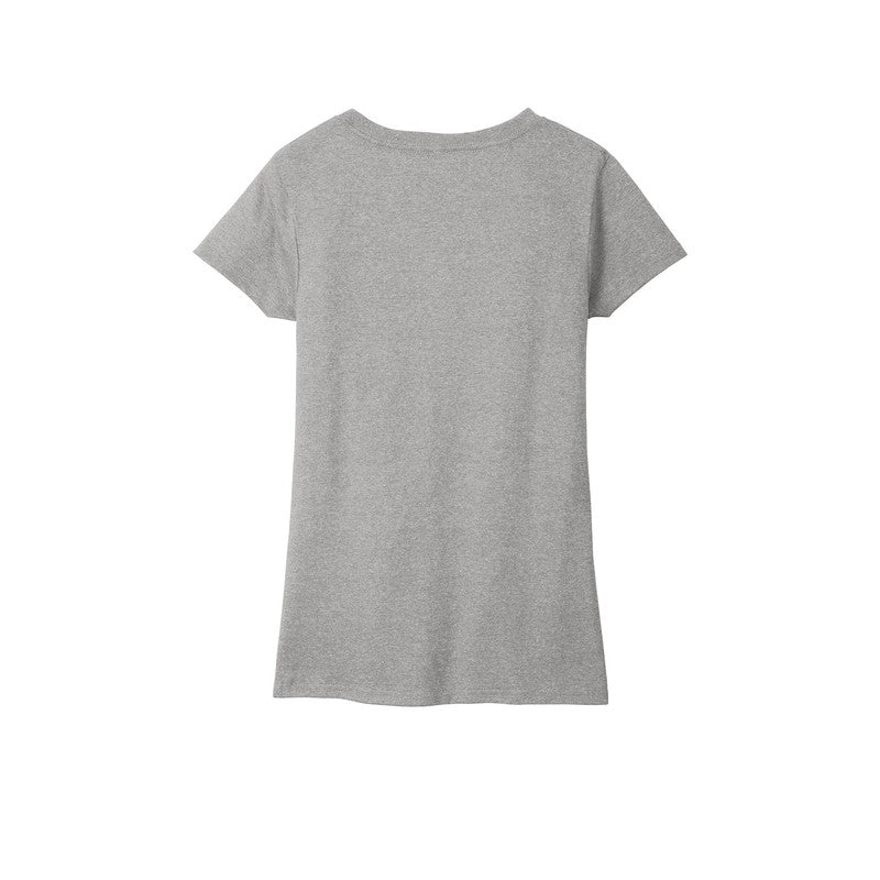 CAPELLA District ® Women’s Re-Tee ™ V-Neck - Light Heather Grey