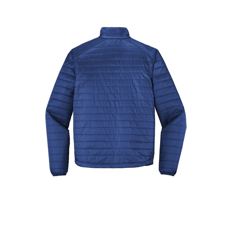 CAPELLA Port Authority ® Packable Puffy Jacket-Cobalt Blue