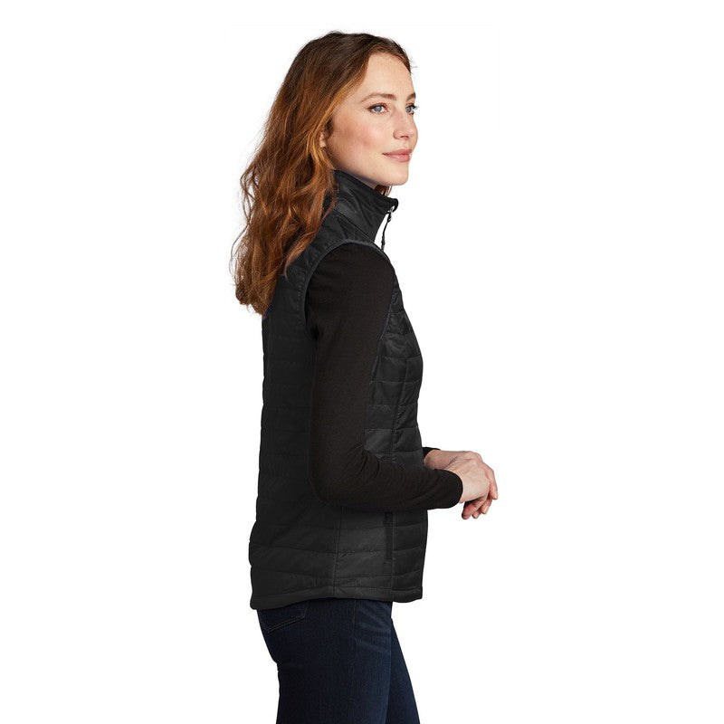 CAPELLA Port Authority ® Ladies Packable Puffy Vest - Black