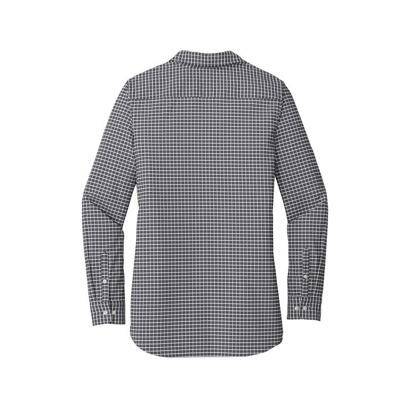 CAPELLA Port Authority ® Ladies City Stretch Tunic - Graphite/ White