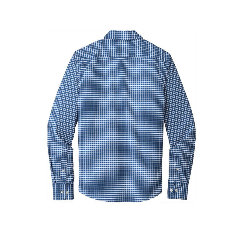 CAPELLA Port Authority ® City Stretch Shirt- True Blue/ White