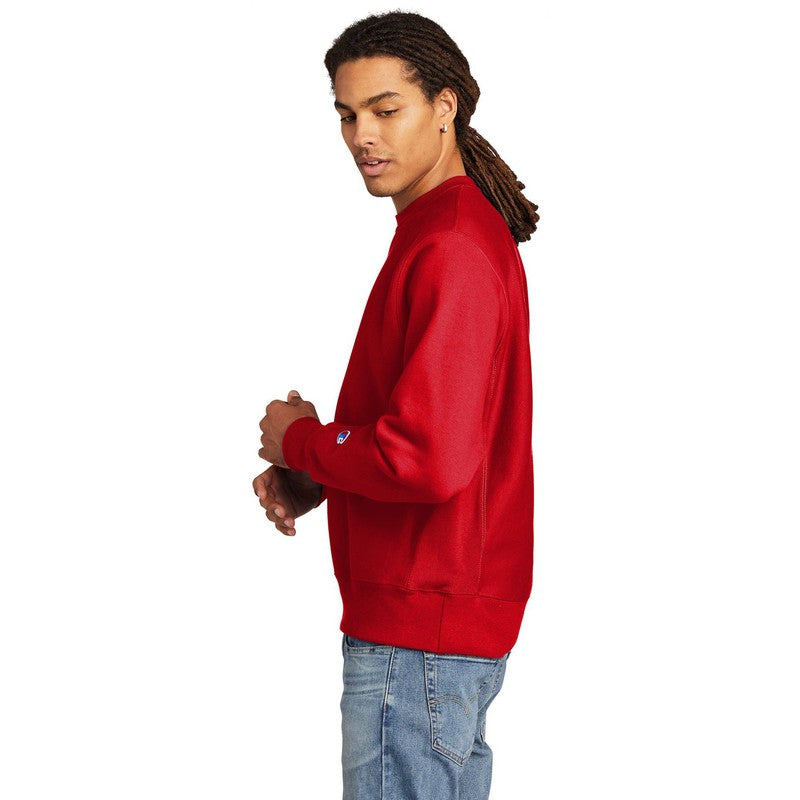 NEW CAPELLA Champion ® Reverse Weave ® Crewneck Sweatshirt-RED