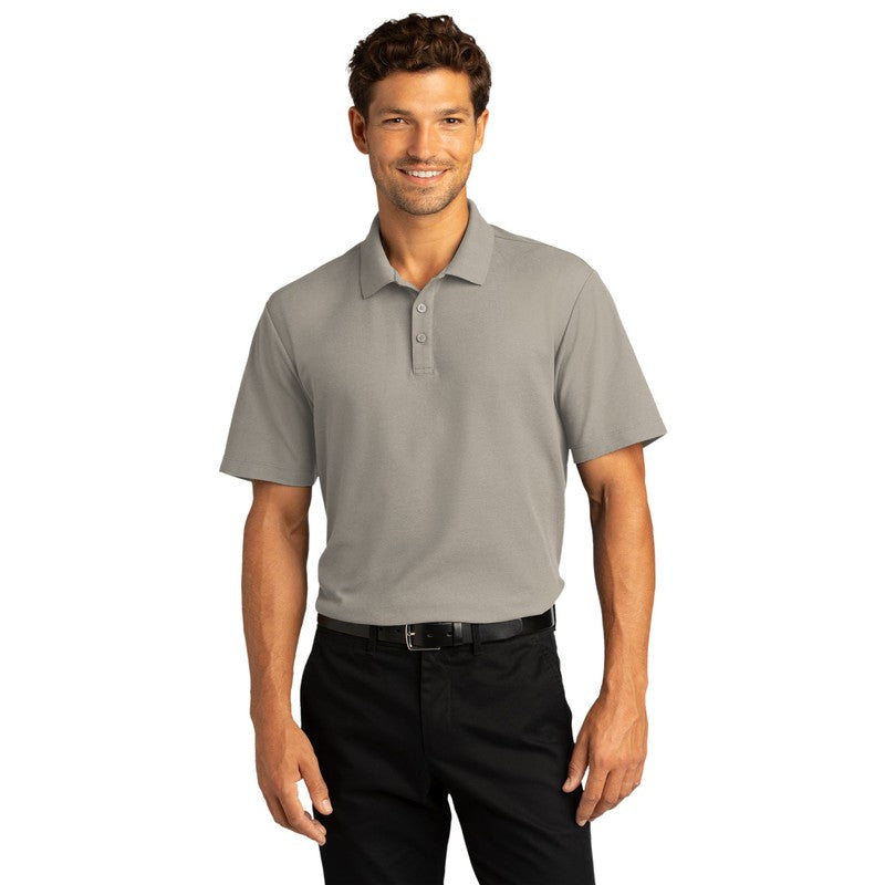 CAPELLA SuperPro ™ React ™ Polo - Gusty Grey