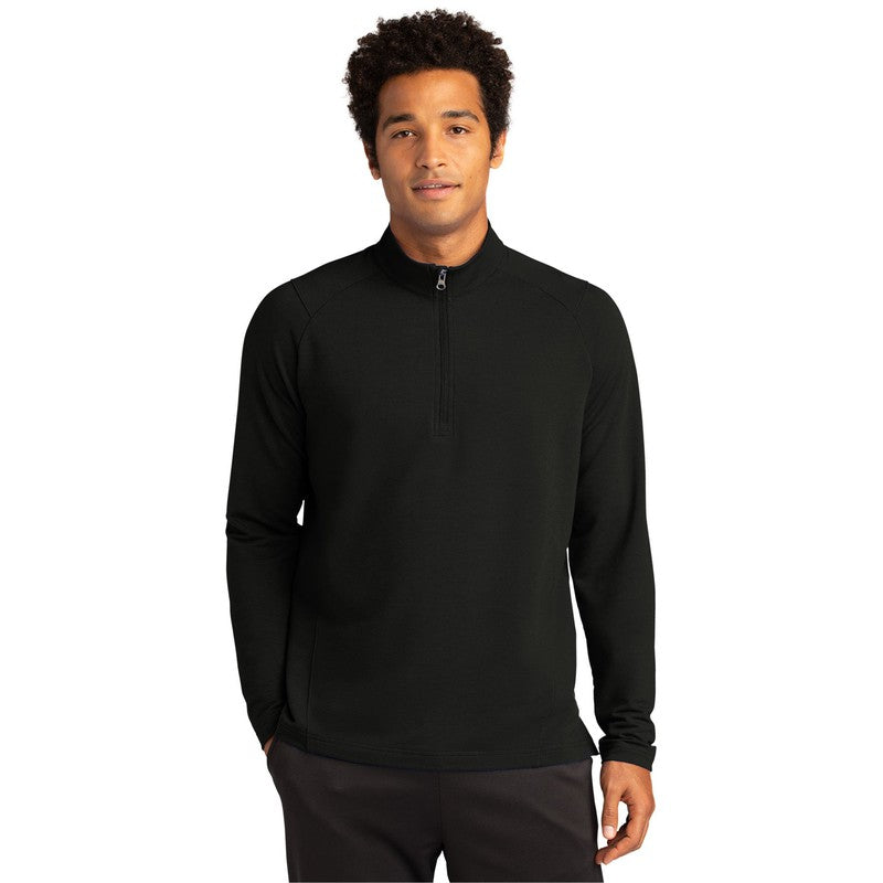 CAPELLA Sport-Tek® Sport-Wick® Flex Fleece 1/4-Zip - Black