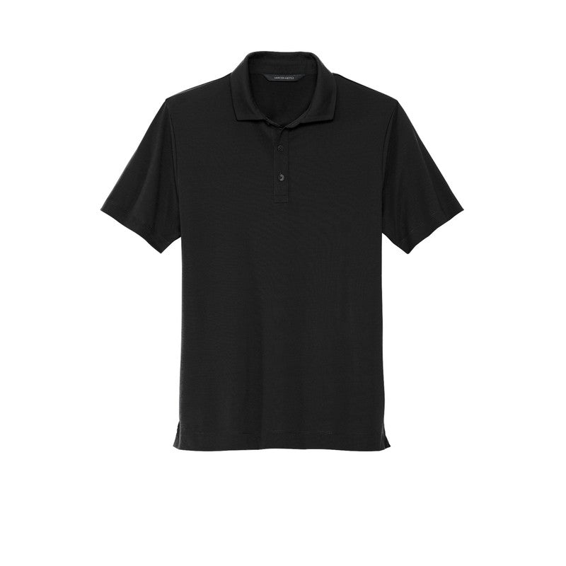 CAPELLA Mercer+Mettle™ Stretch Jersey Polo - Deep Black