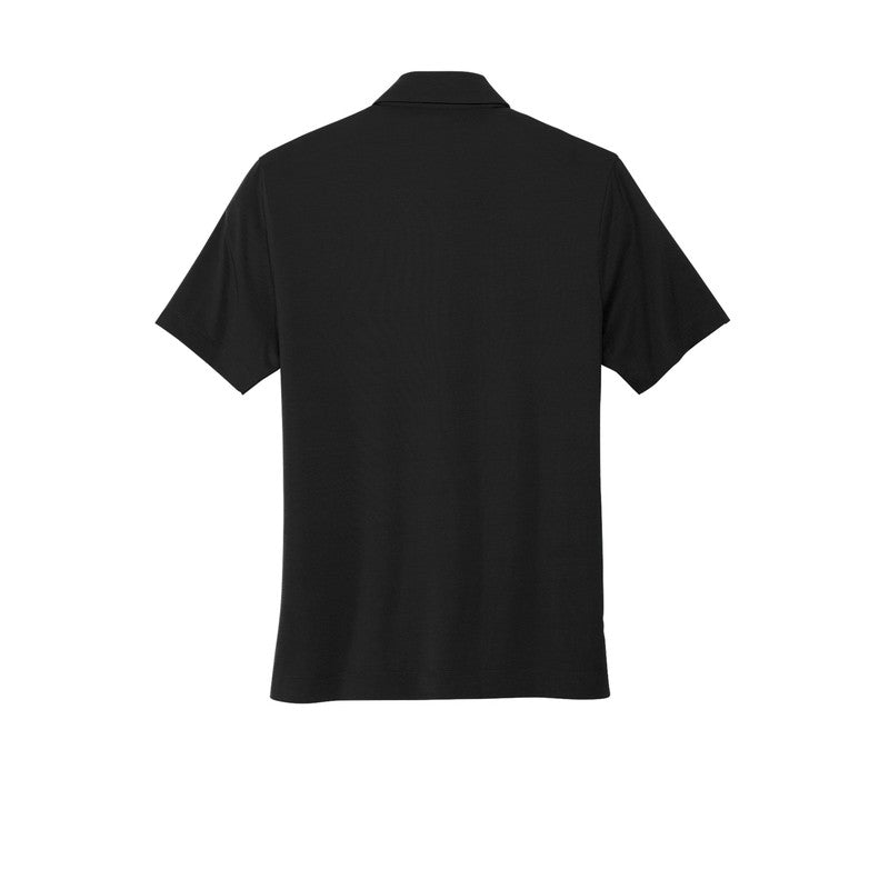 CAPELLA Mercer+Mettle™ Stretch Jersey Polo - Deep Black