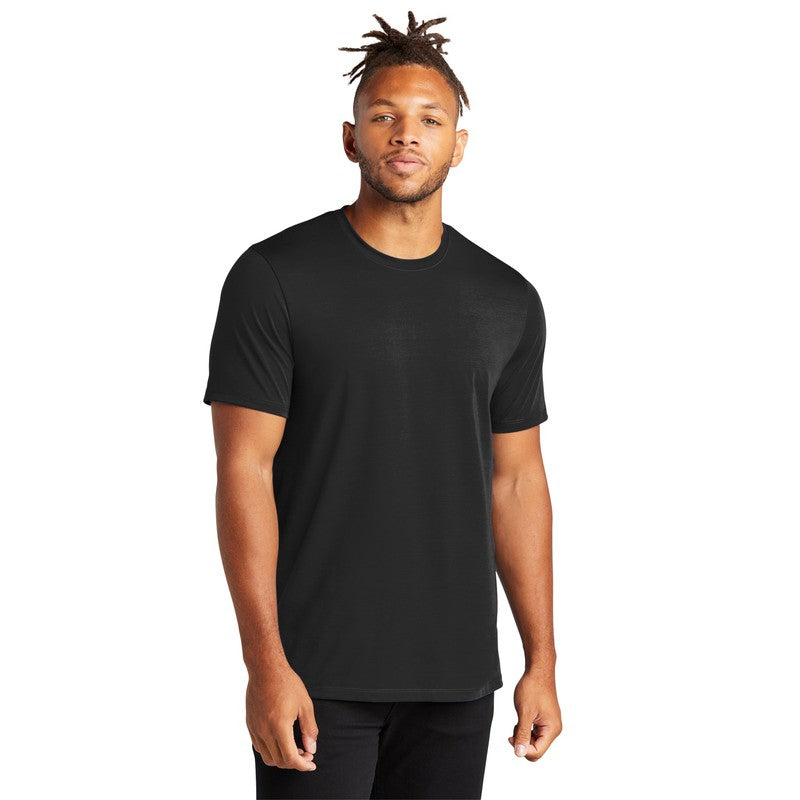 CAPELLA Mercer+Mettle™ Stretch Jersey Crew - Deep Black