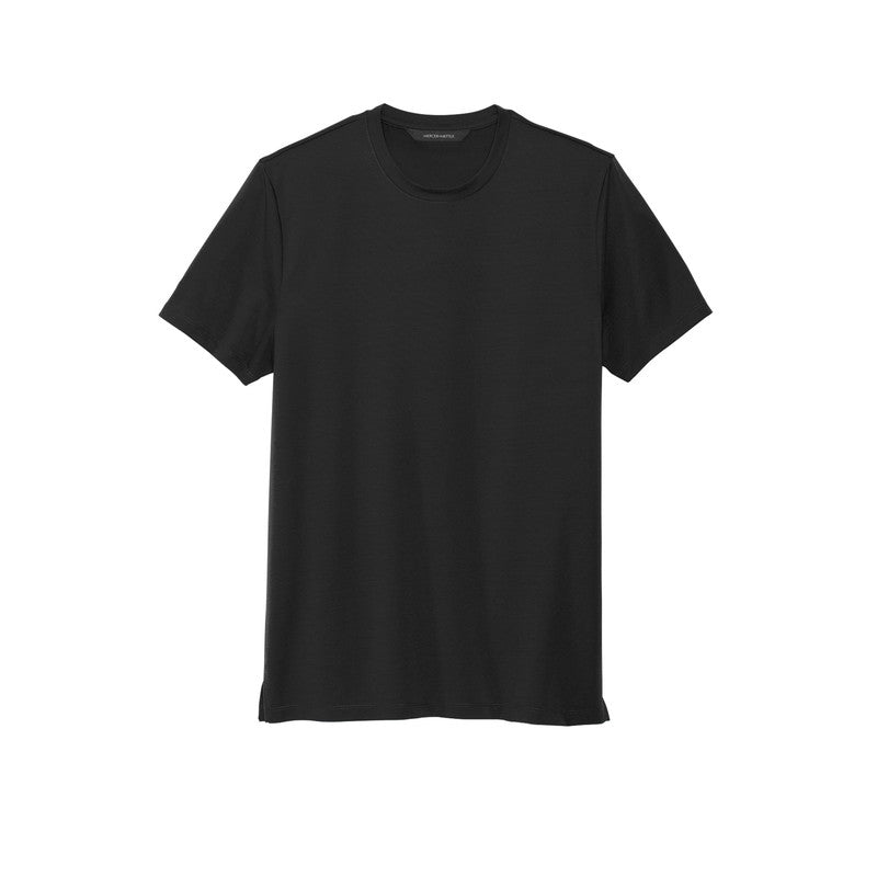 CAPELLA Mercer+Mettle™ Stretch Jersey Crew - Deep Black