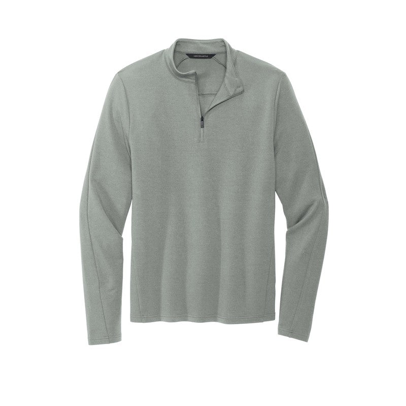 CAPELLA Mercer+Mettle™ Stretch 1/4-Zip Pullover - Gusty Grey