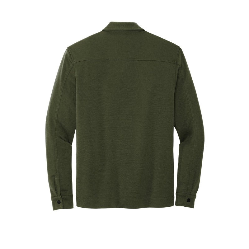 CAPELLA Mercer+Mettle™ Double-Knit Snap Front Jacket - Townsend Green