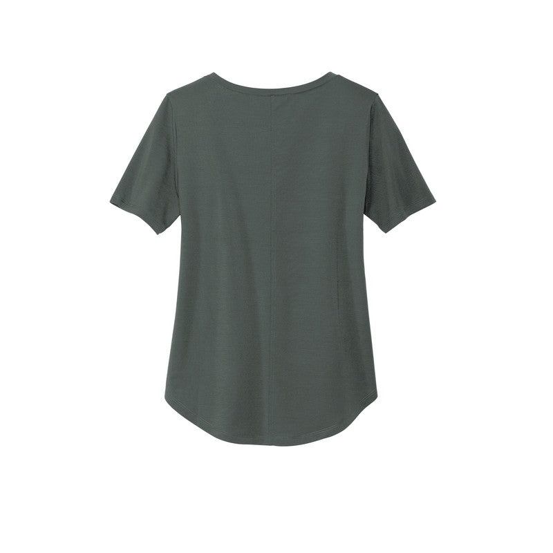 CAPELLA Mercer+Mettle™ Women’s Stretch Jersey Relaxed Scoop - Anchor Grey
