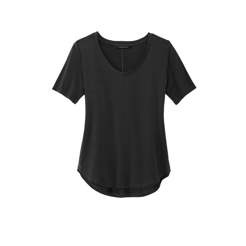 CAPELLA Mercer+Mettle™ Women’s Stretch Jersey Relaxed Scoop - Deep Black