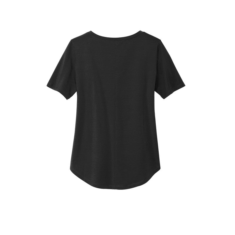 CAPELLA Mercer+Mettle™ Women’s Stretch Jersey Relaxed Scoop - Deep Black