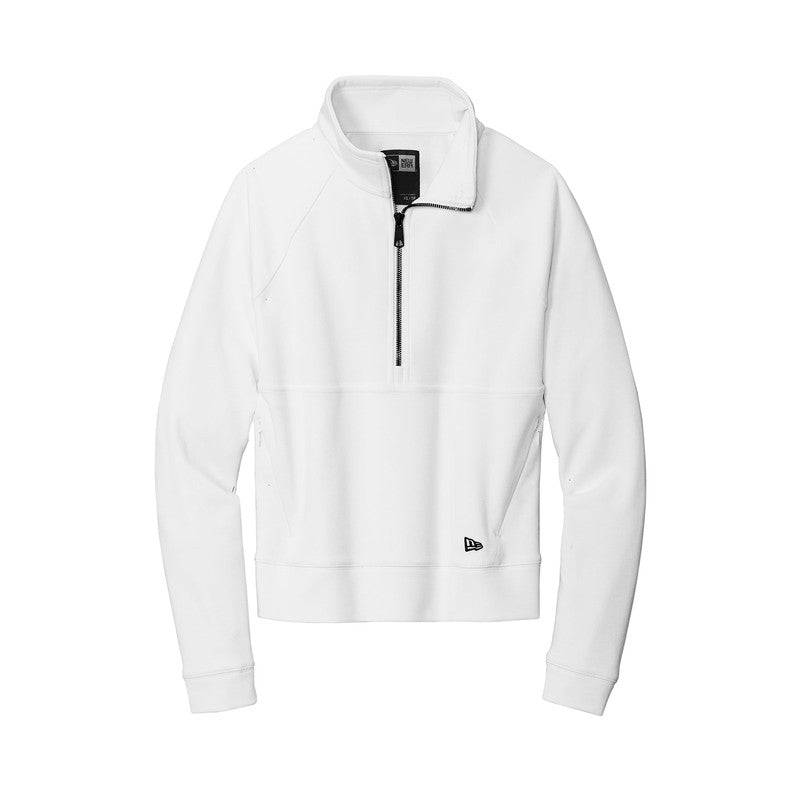 CAPELLA New Era® Ladies STS 1/2-Zip - Fan White